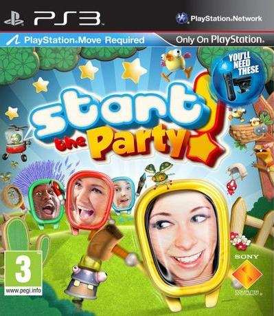 PS3 START THE PARTY - ORJİNAL OYUN - SIFIR JELATİN