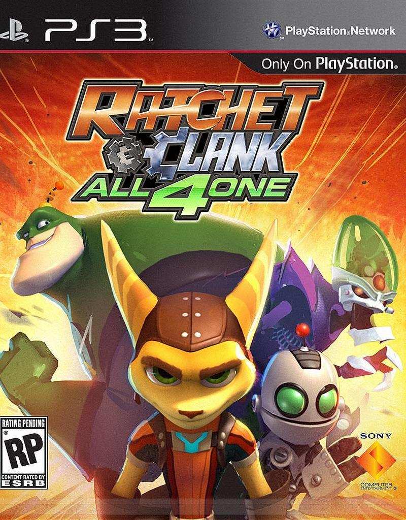 2.EL PS3 RATCHET CLANK ALL 4 ONE - ORJİNAL OYUN