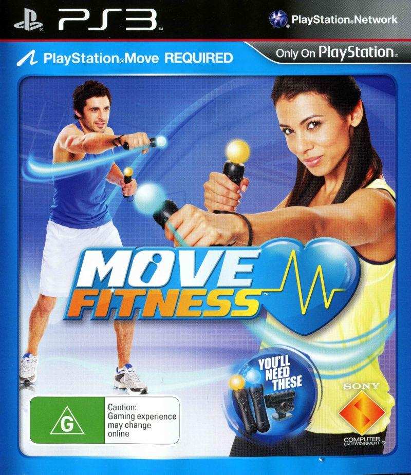 PS3 MOVE FITNESS - ORJİNAL OYUN - SIFIR JELATİN