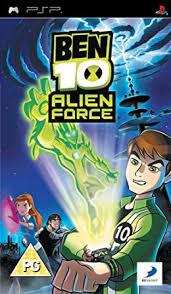 PSP BEN 10 ALIEN FORCE - ORJİNAL OYUN - SIFIR JELATİN