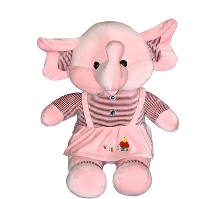 ETEKLİ PELUŞ FİL 70 CM  - PELUŞ OYUNCAK