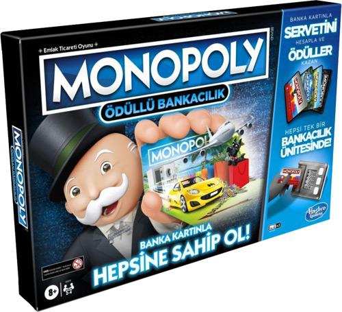 HASBRO MONOPOLY ÖDÜLLÜ BANKACILIK - LİSANSLI ORJİNAL_0