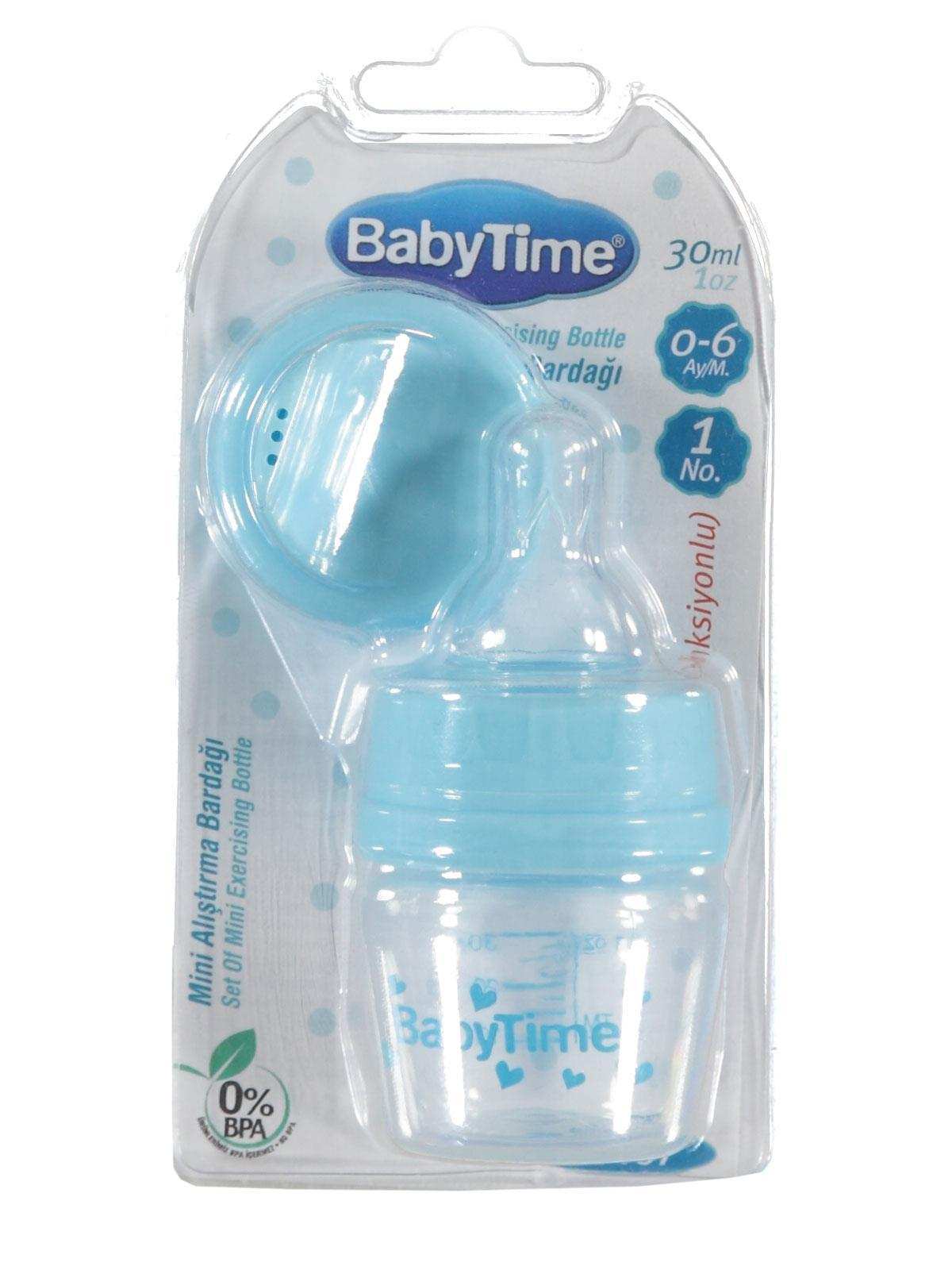 BABYTİME BT107 MİNİ PP ALIŞTIRMA BARDAĞI 30 ML (2 FONKSİYONLU)