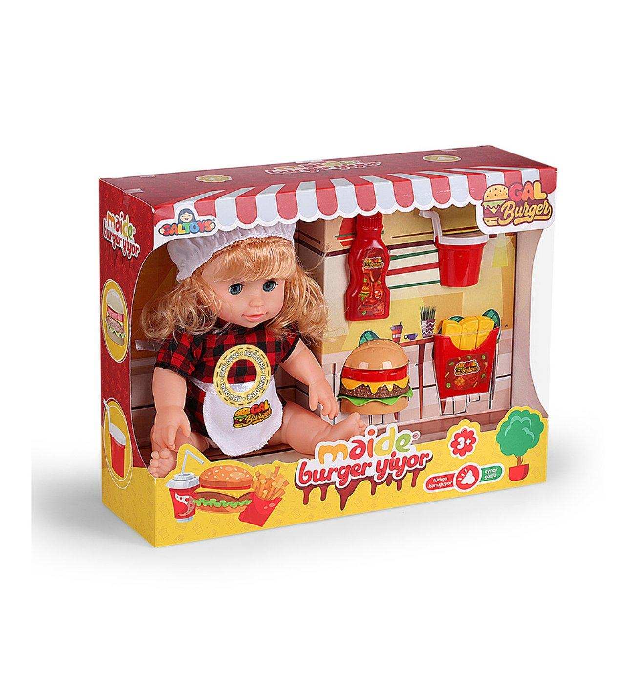 GALTOYS MAİDE BURGER YİYOR