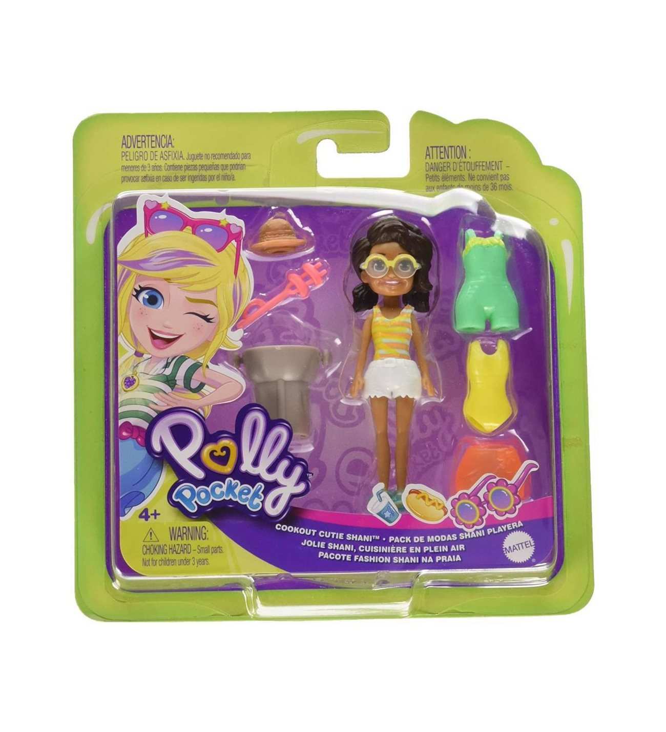 POLLY POCKET POLLY MODA AKSESUARLARI SETİ GMF77 - LİSANSLI OYUNCAK Mood Oyun