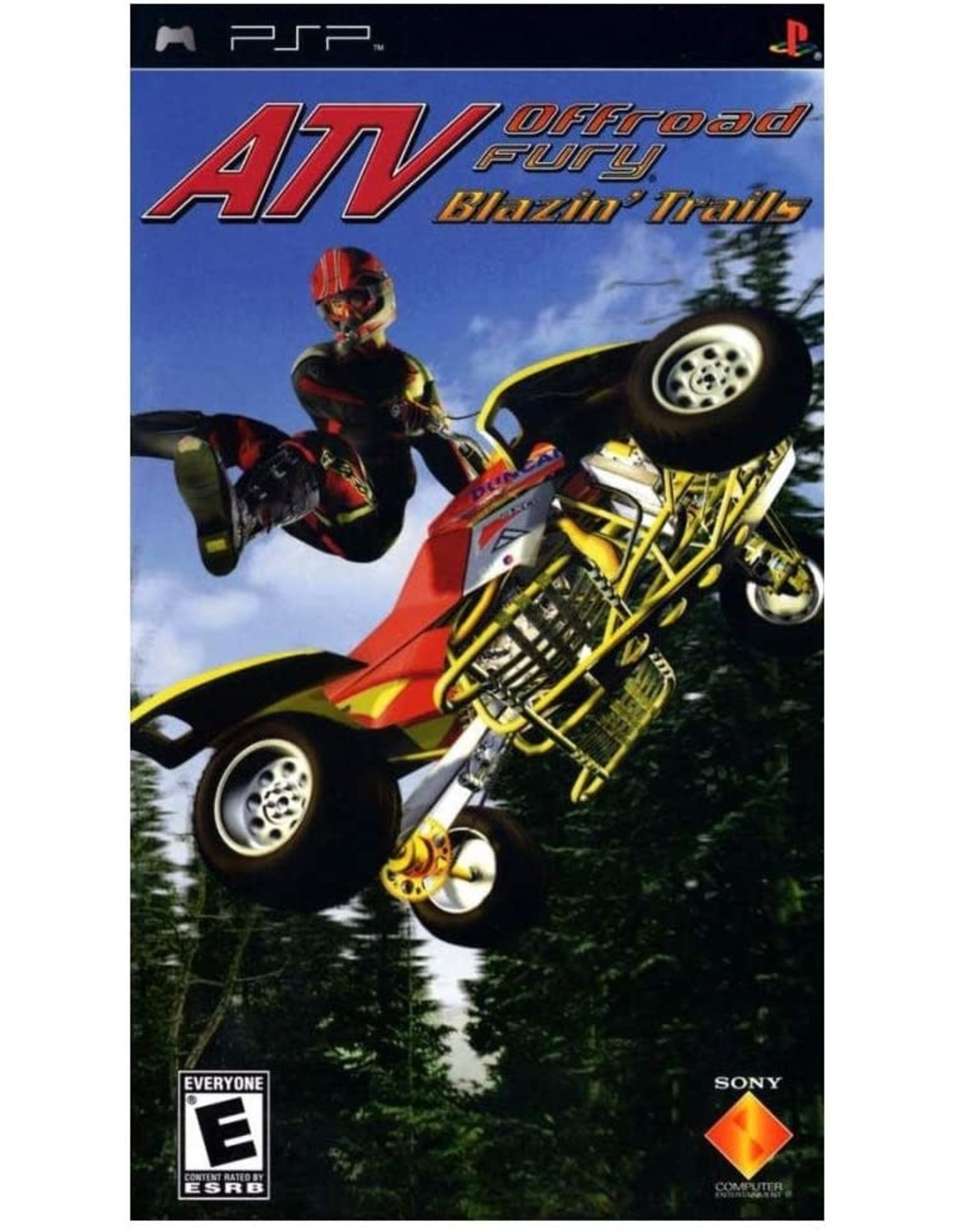 2.EL PSP ATV OFF ROAD FURY BLAZİN TRAİLS - ORJİNAL OYUN