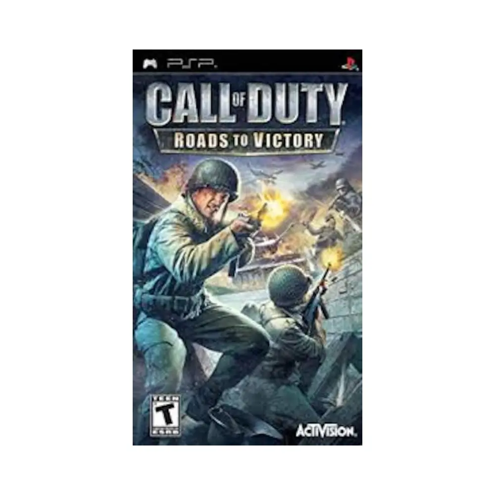 PSP CALL OF DUTY ROADS TO VİCTORY - ORJİNAL OYUN - SIFIR JELATİN_0