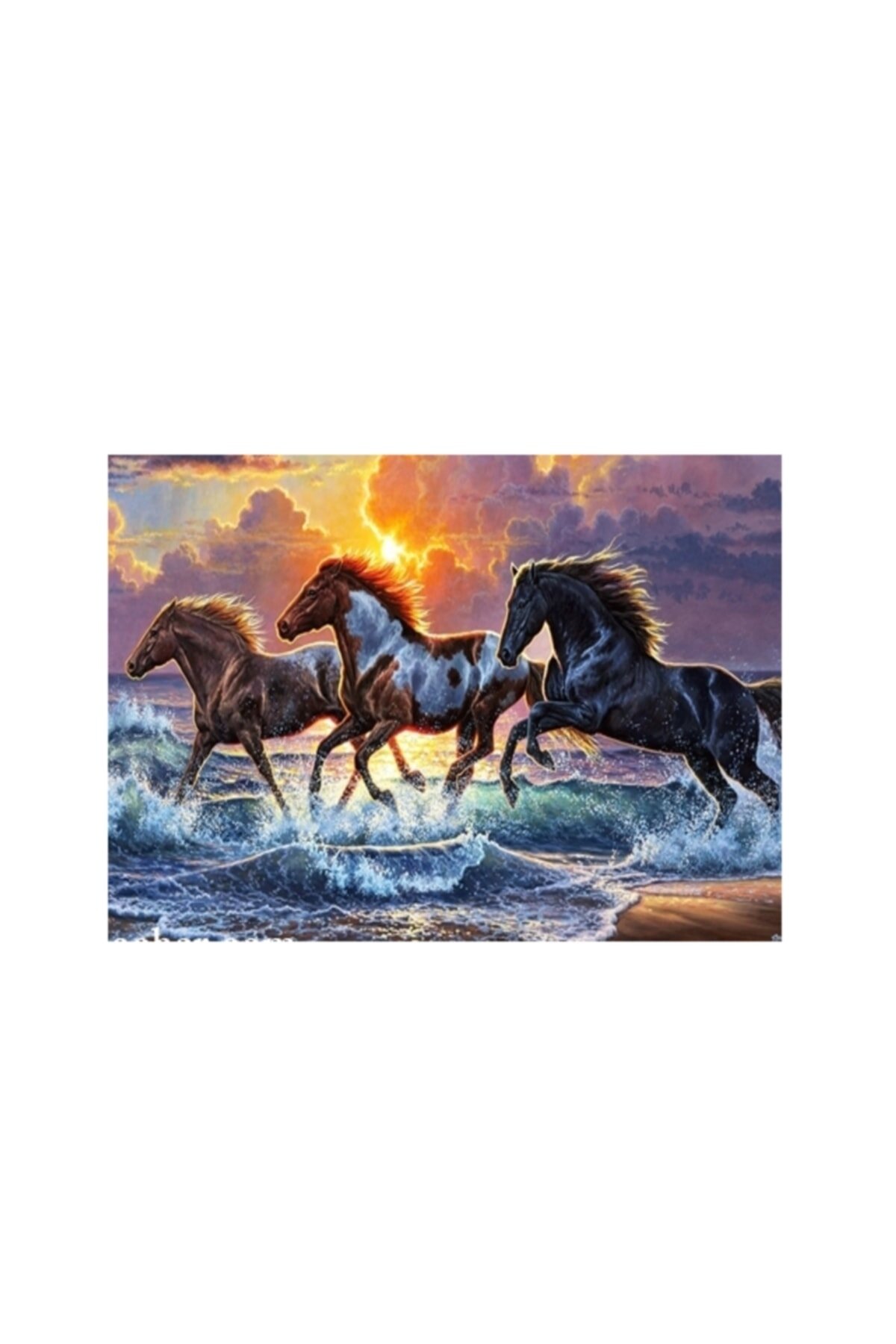 ANATOLİAN PUZZLE 1000PARÇA SAHİLDE KOŞAN ATLAR