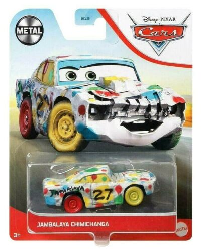 CARS 3 KARAKTER ARAÇLAR TEKLİ JAMBALAYA CHİMİCHANGA-LİSANSLI OYUNCAK-