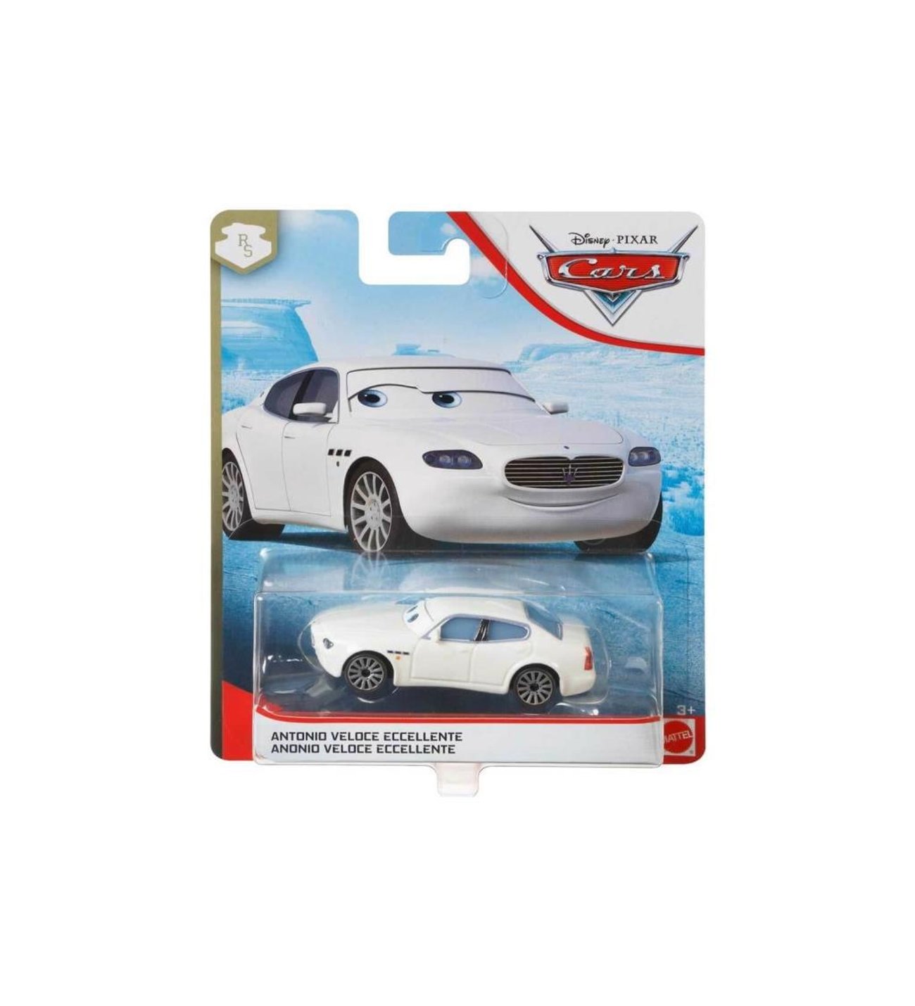 CARS 3 KARAKTER ARAÇLAR TEKLİ ANTONİO VELOCE ECCELLENTE-LİSANSLI OYUNCAK-
